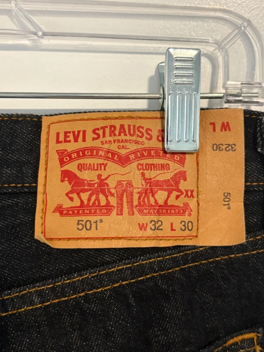 Levi’s 501 Original Fit Jeans Dark Indigo W32 L30